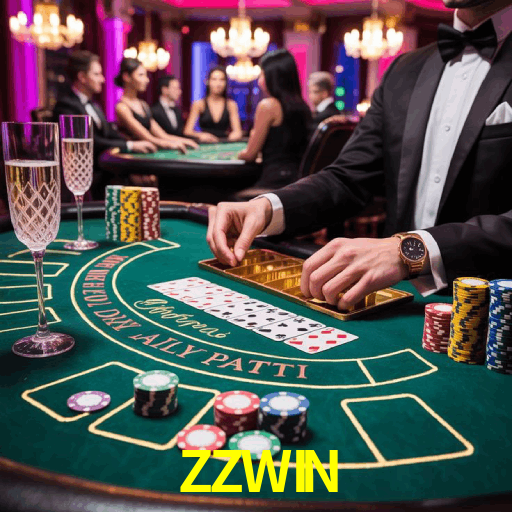 App ZZWIN para iOS e Android — interface mobile, login biométrico e PIX integrado